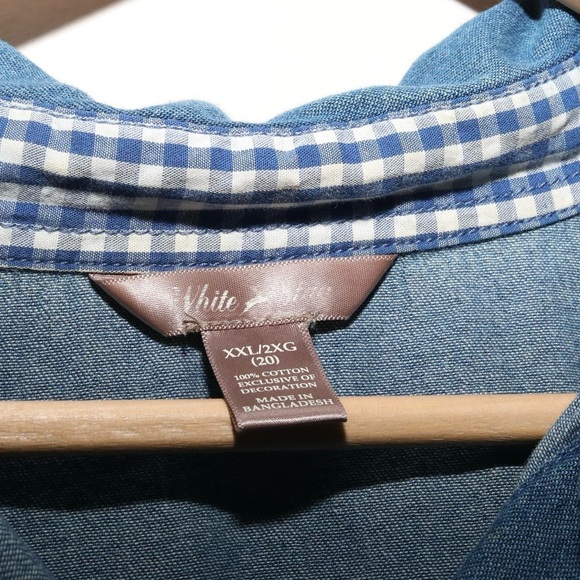 Embroidered Denim Shirt - Picture 5 of 8